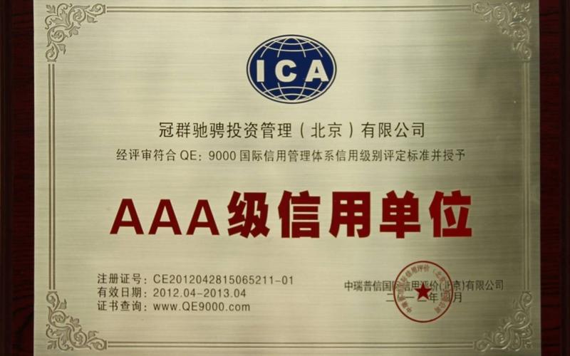 冠群驰骋投资管理(北京)上海分公司与北京投资管理 业务概览与风险提示
